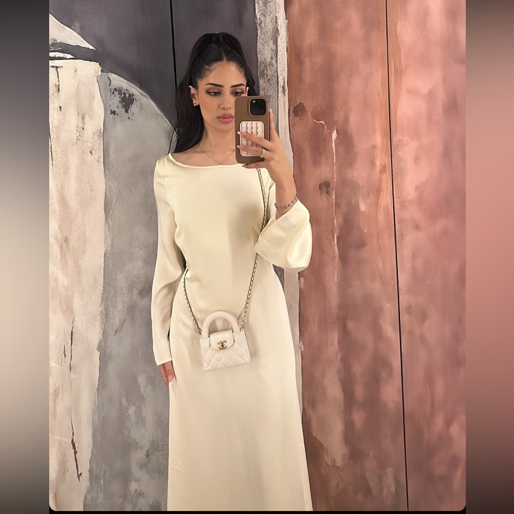 MINACO  DRESS “CHAMPAGNE”